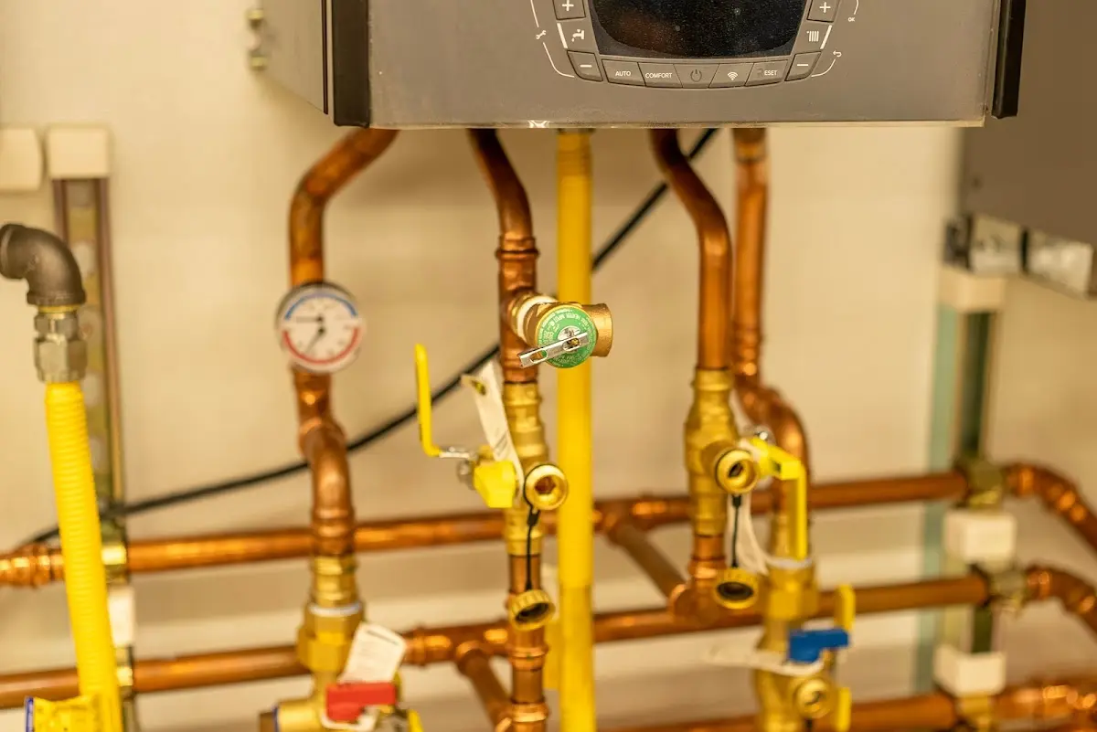 Licensed technician providing Slab Leak Repair for a homeowner in Midwest City